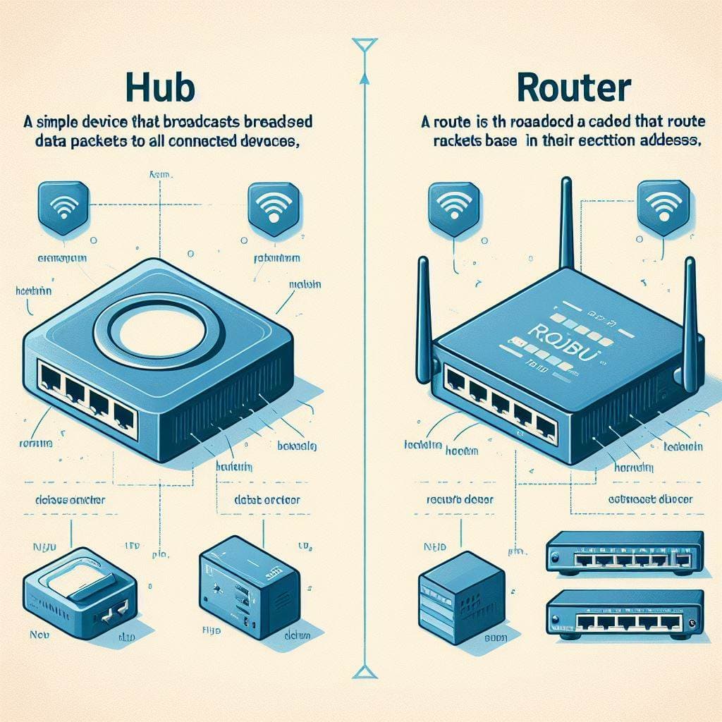 Hub vs. Router Demystifying Networking Essentials